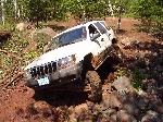 5.5 inch WJ lift in action.