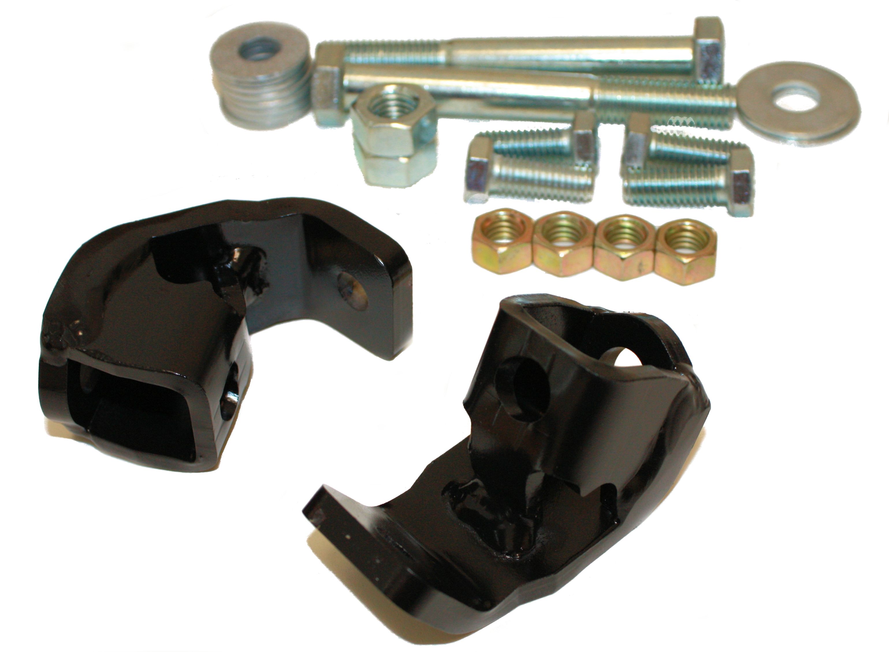 Iron Rock Off Road: TJ Bolt-On Rear Shock Relocation Brackets