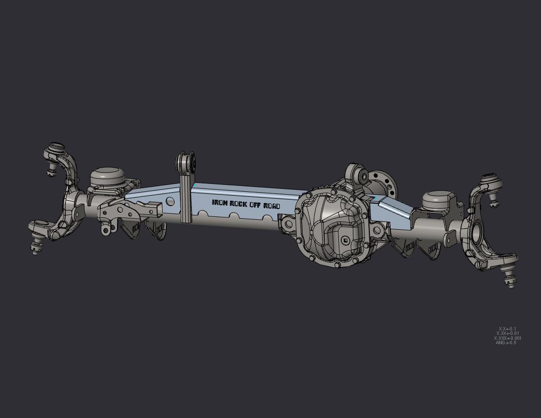 Iron Rock Off Road: JK Dana 30 Axle Box Truss