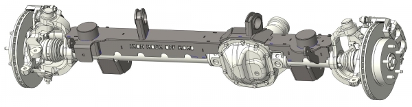 Wj Dana 30 Over Axle Truss Iron Rock Off Road